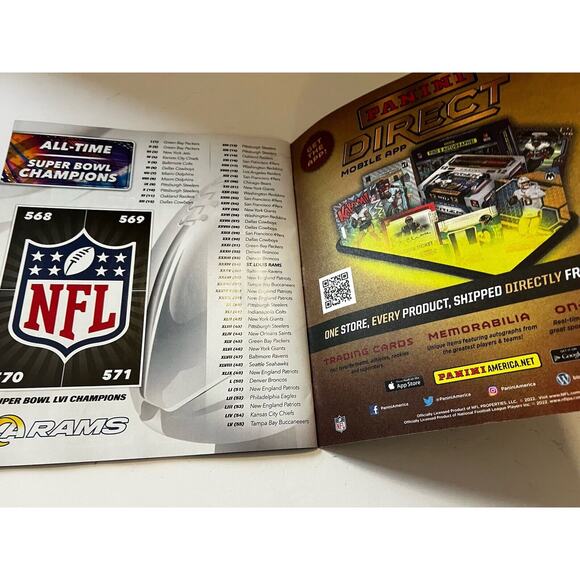 Panini NFL Football Sticker Card Album 2022 Out of Print NEW UNUSED - Picture 5 of 5